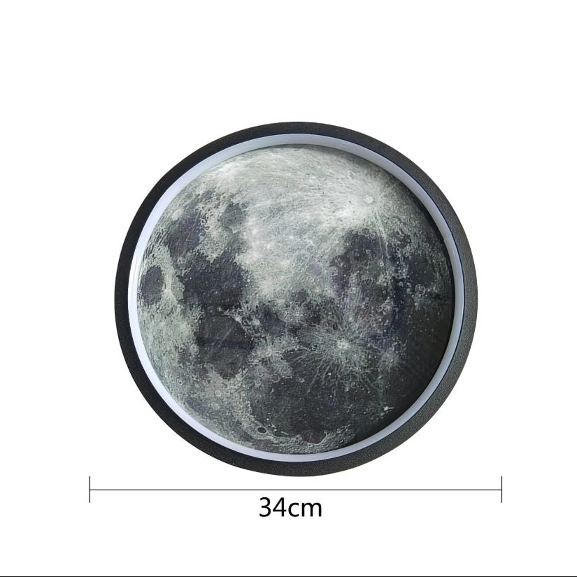Modern LED Wall Lamp Moon Indoor Lighting for Bedroom Hall Room Home Decorative Lighting Fixtures
