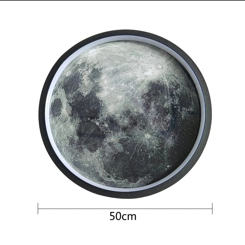 Modern LED Wall Lamp Moon Indoor Lighting for Bedroom Hall Room Home Decorative Lighting Fixtures