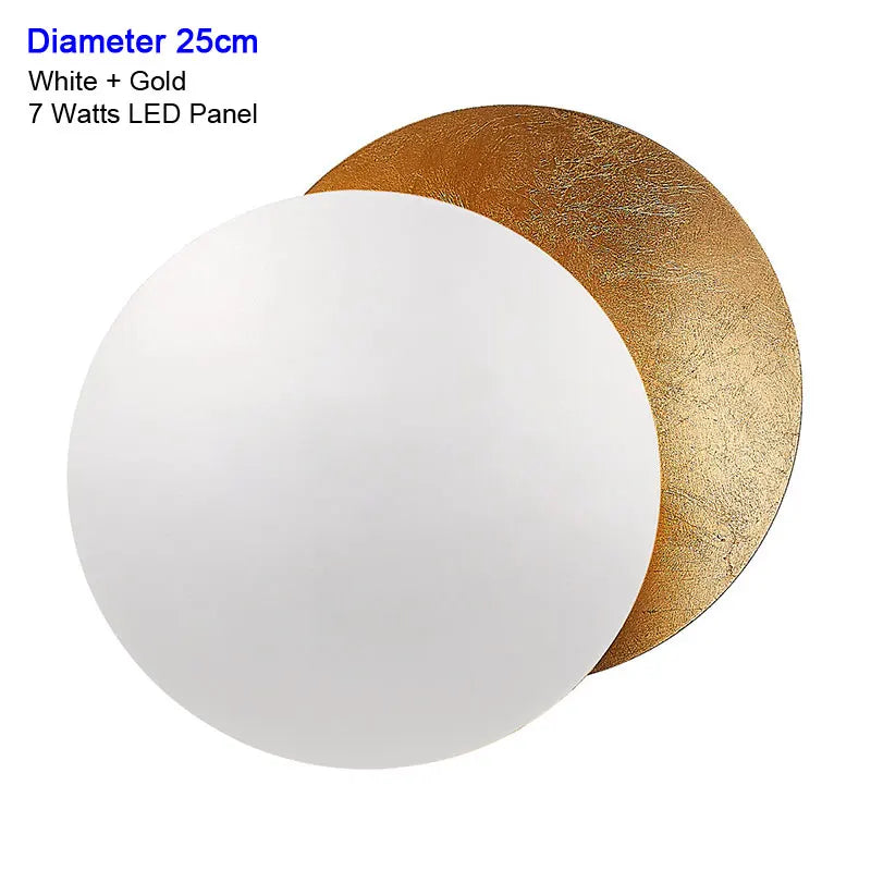 Modern LED Wall Lamp for Bathroom Mirror Bedside Bedroom Corridor Rotatable Black Gold Texture Designer Wall Sconce